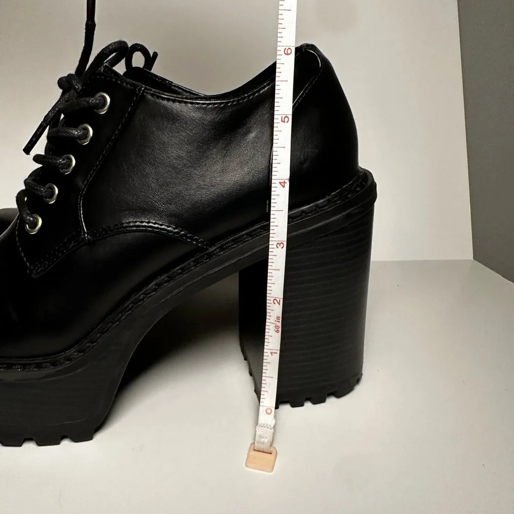 Madden Girl Keeperr Oxford Chunky Heel Lace-Up Women's Shoes size 8.5 - Picture 6 of 8